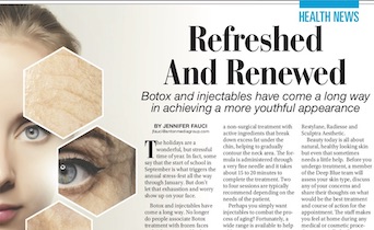 Deep Blue Featured in Healthy Living Article