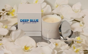 Deep Blue Med Spa's new custom candle scent
