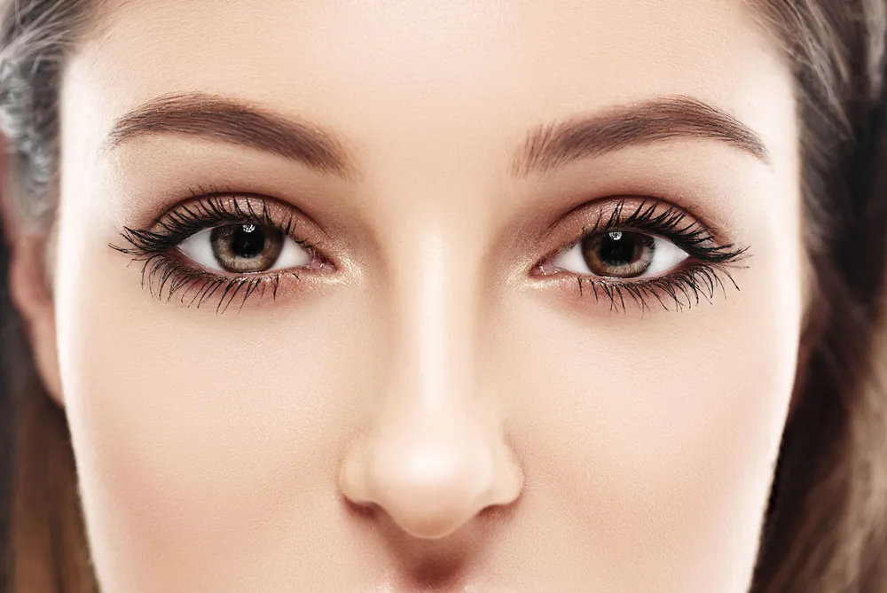 eyelash and eyebrow extensions