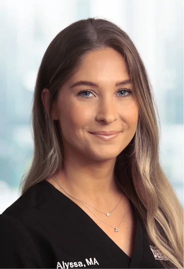 Medical assistant, Alyssa Levine