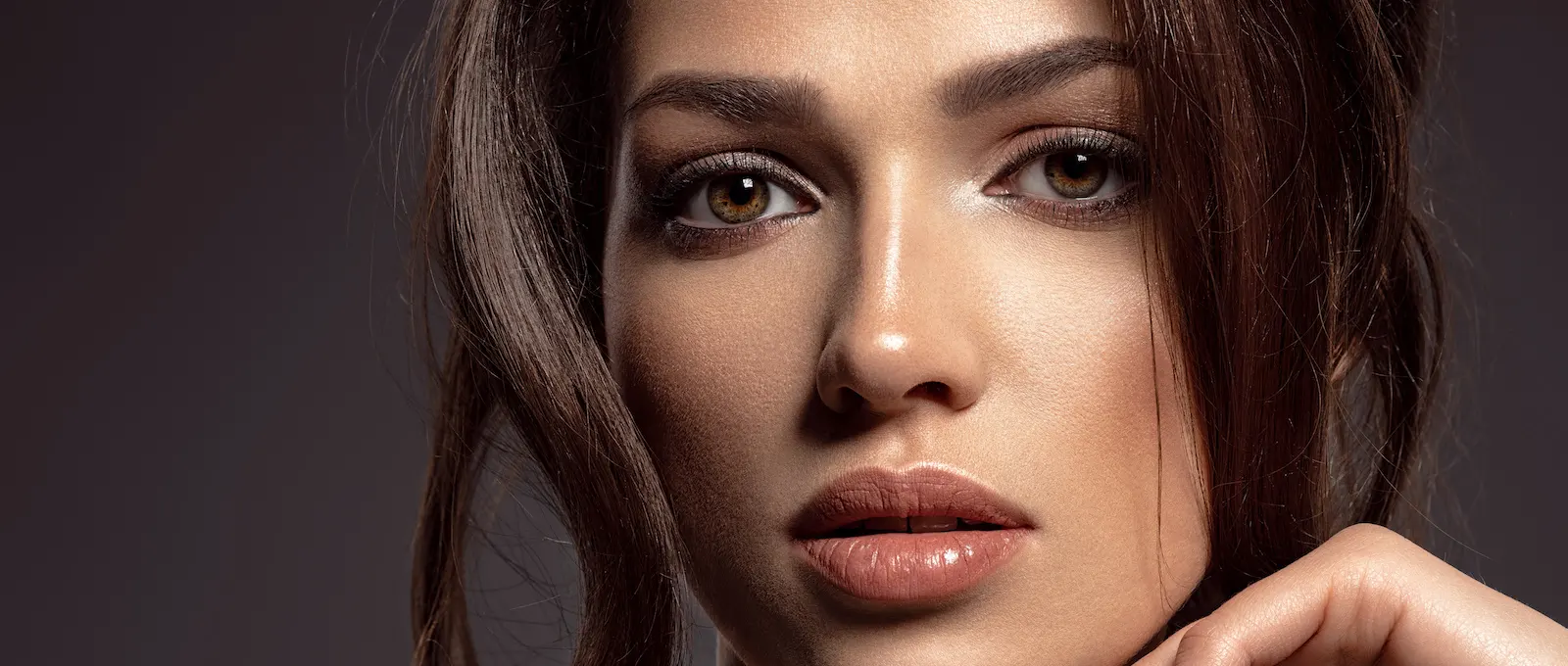 beautiful woman with great skin