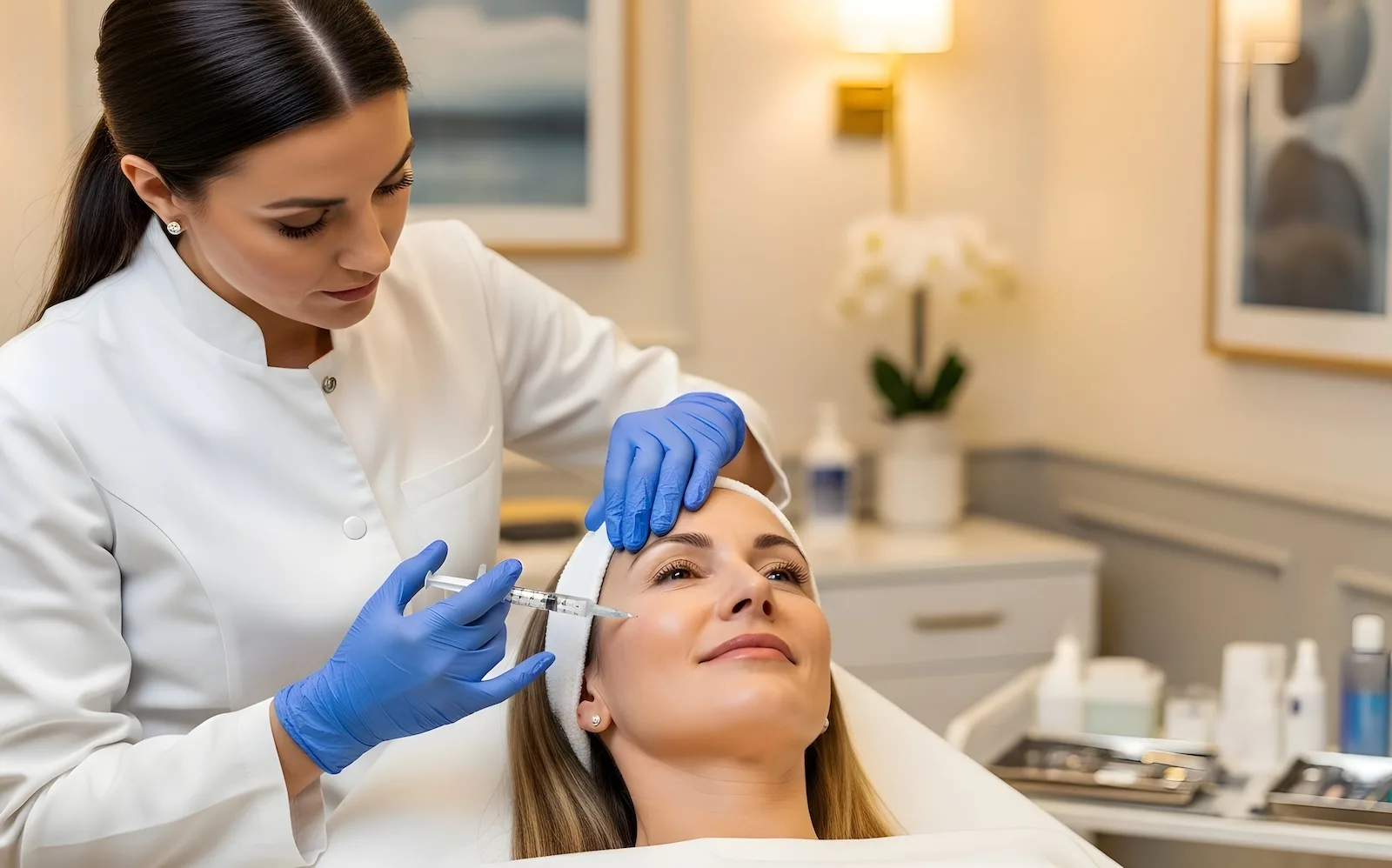 filler treatment at medical spa
