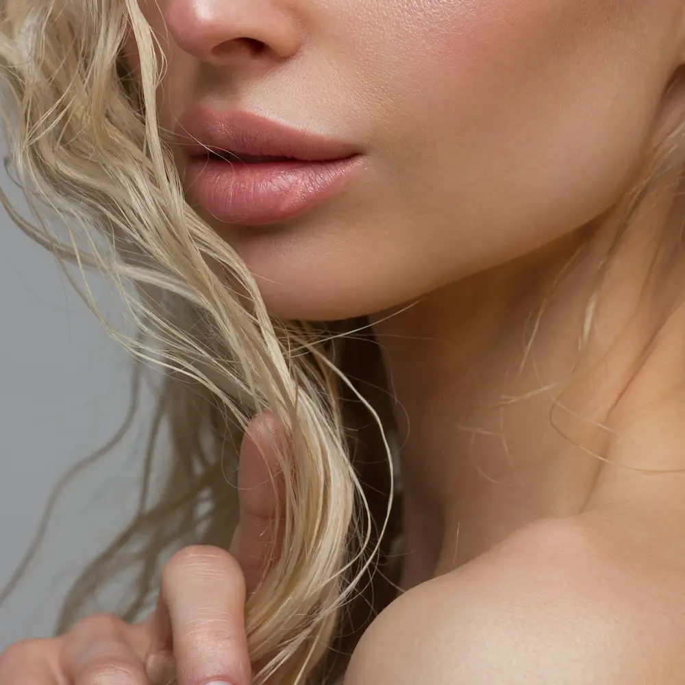 full youthful lips