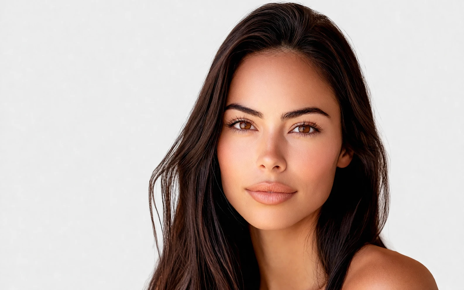 Woman with refreshed, natural-looking results after aesthetic treatment